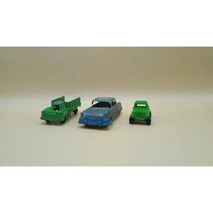 Tootsietoy Made In Chicago Set Of 3 Shuttle Truck Jeep And Car